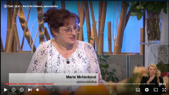 Co obnáší 6 minut povídání v České televizi? Minulé úterý jsem byla představit knížku Butik pana Barona v ČT v pořadu Sama...