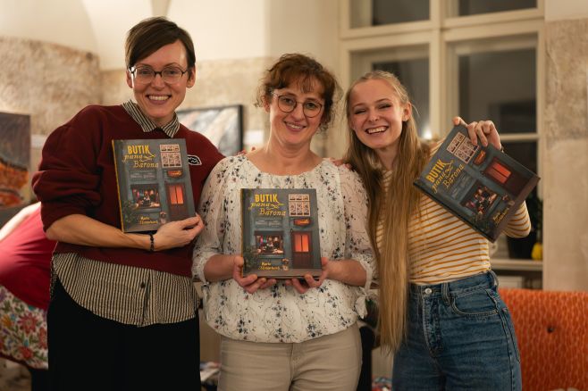 Knížka byla včera slavnostně pokřtěna, pro mne to byla nálož pozitivní energie, spousta krásných setkání, která mi dobila...