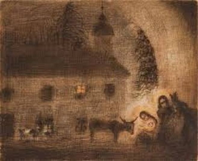 Žádné vánoční poselství není větší než to ve chlévě. 🌟 Nic víc se mi dnes nechce psát. Jen spát. 👉 Narození od B.Reynka a...